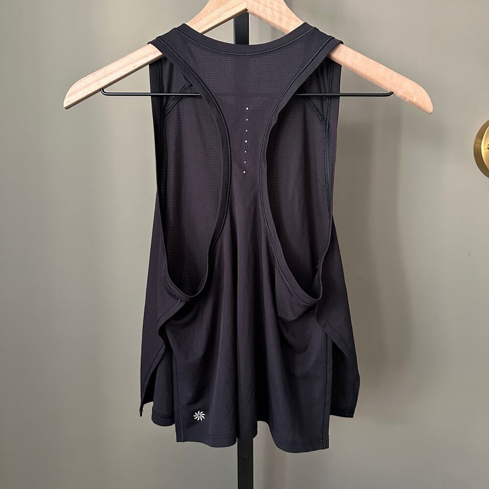Athleta Grid Tank Black Small Womens Athletic - Picture 5 of 7